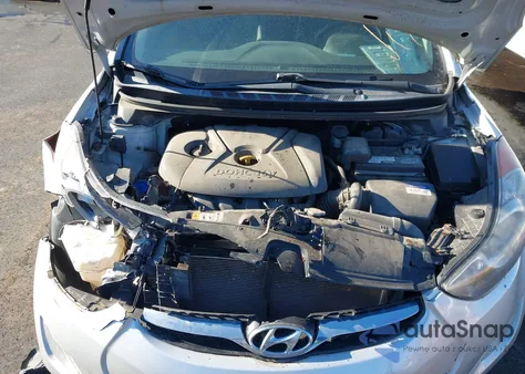 2013 Hyundai Elantra Gls/Limited from USA, damaged, VIN KMHDH4AE5DU646561